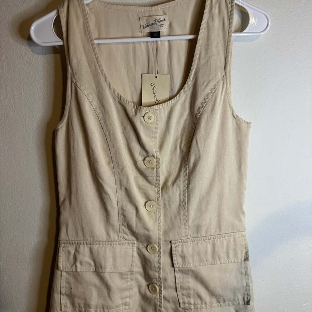 Universal Thread Women's Utility Button-Down Vest with Pockets